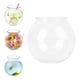 thumbnail image 4 of Peceras pecera redonda pequeña multipropósito estilo resistente a prueba de roturas duraderas para escritorio para favores de fiesta ANGGREK Otros, 4 of 8