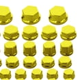 thumbnail image 2 of 30Pc motorcycle nut screw cover for Yamaha Kawasaki Honda Harley Honda Gold, 2 of 6