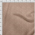 thumbnail image 4 of oneOone Cotton Poplin Twill Brown Fabric Chevron Sewing Craft Projects Fabric Prints By Yard 56 Inch Wide, 4 of 4