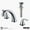 Chrome, variant on Karran Usa KBF450MB Fulham 1.2 GPM Widespread Bathroom Faucet - Black