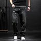 thumbnail image 3 of Pantalones vaqueros holgados de verano con bolsillos para hombre, ropa de trabajo, estilo grunge, estilo gótico, Y2k, años 2000, 3 of 5