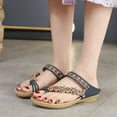thumbnail image 2 of Vedolay Sandals Sandals for Women Casual Summer Buckle Strap Sandals Summer Beach Shoes,Blue 8.5, 2 of 4