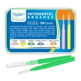 thumbnail image 1 of 30pcs Toothpick Interdental Brushes I Shape Tooth Flossing Head Oral Hygiene Brush Optional Sizes, 1 of 7