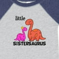 thumbnail image 4 of Inktastic Little Sistersaurus Girls Baby Bodysuit, 4 of 5