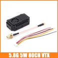 thumbnail image 2 of 5.8G 5W VTX Alta Potencia 80CH FPV Transmisor de Audio y Video PAL/NTSC Módulo de Video Inalámbrico para FPV RC Drone de Alcance, 2 of 5