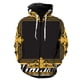 thumbnail image 1 of Sudadera con capucha y cremallera para hombre, de lujo, con cadena dorada, para adolescentes, informal, con estampado 3D, manga larga, estilo hip hop, divertida y fresca, para primavera., 1 of 6