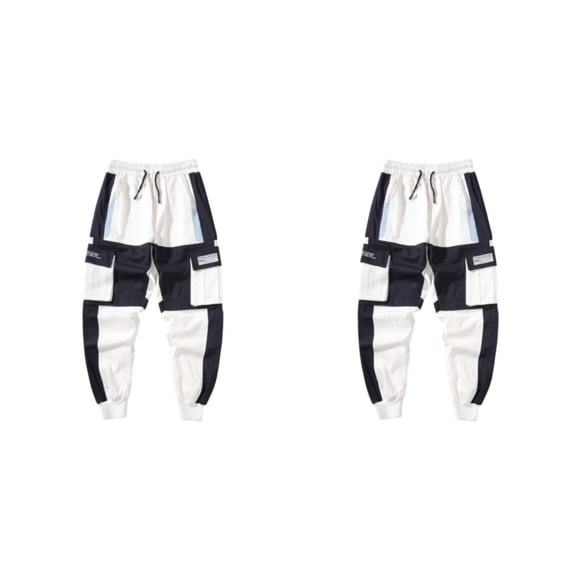 Pantalones casuales Sonducket para hombre D264blanco 3XL