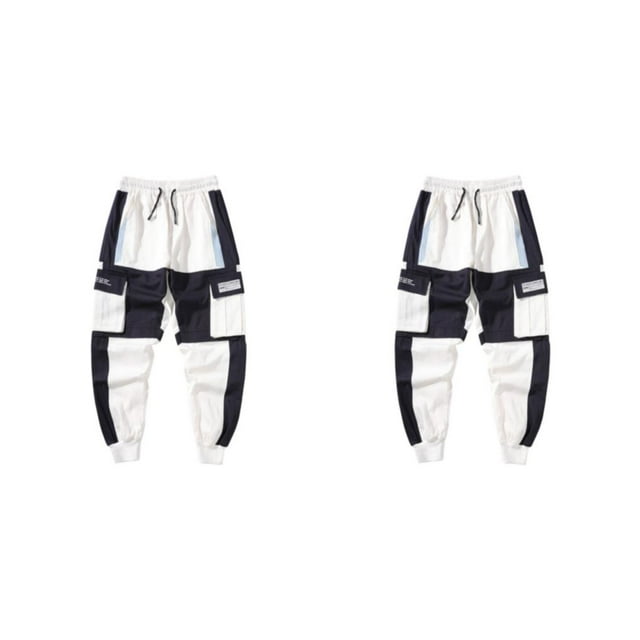 Pantalones casuales Sonducket para hombre D264blanco 3XL