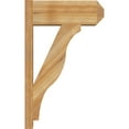 thumbnail image 3 of Ekena Millwork 8"W x 20"D x 32"H Funston Rough Sawn Craftsman Outlooker, Western Red Cedar, 3 of 4
