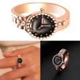 thumbnail image 3 of 2x Reloj de para Mujer Tamaño 7-9 Aleación Fuerte Hace Que S Joyas Sean Difíciles de Romper Y , 9 Oro And Rosa 2 piezas, 3 of 10
