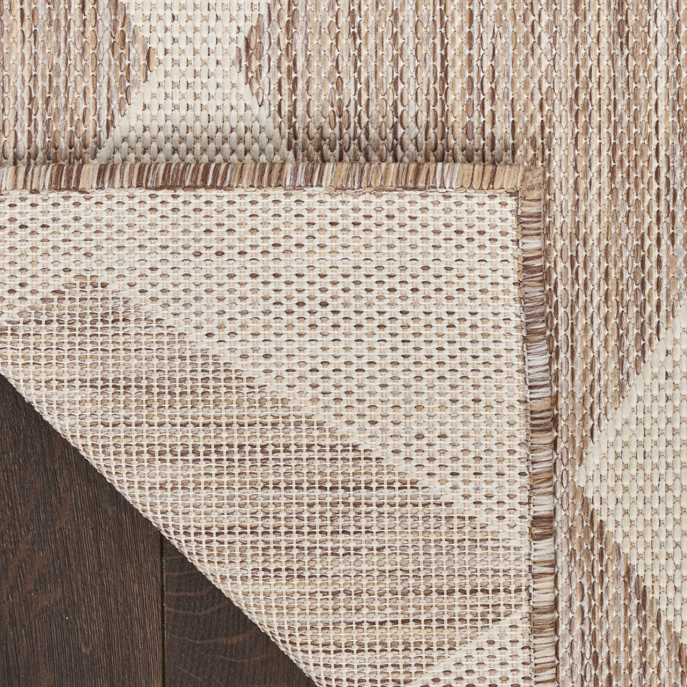 Nourison Positano Outdoor Beige 8' x 10' Area Rug (8x10)