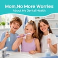 thumbnail image 6 of COSLUS CX30 Sonic Electric Toothbrush for Adults & Kids, 5 Modes & 3 Intensity Levels, 2 Types of Brush Heads, Rechargeable Power Toothbrush for Sensitive Teeth & Braces, for Home & Travel Use, 6 of 12