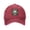 Red, variant on Logo U.S. Army Adult Adjustable Classic Washed Casquette Cap Hat Baseball Cap For Man For Woman