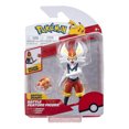thumbnail image 3 of Figura Acción Pokémon Battle Feature Ready Cinderace Artículado Jazwares WCT, 3 of 5