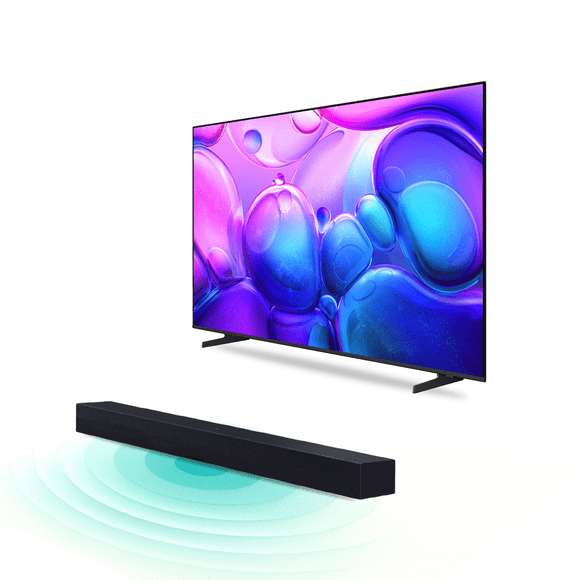 Combo TV 55" Samsung QLED Q6F 4K Smart TV (2025) + Barra de Sonido 2.0 Ch HW-B400F Negro