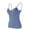 Blue, variant on Bmisegm Ladies Summer Leisure Soft Adjustable Shoulder Strap Chest Pad Sling Vest Anorak Jacket Women White L