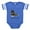 Royal Blue, variant on CafePress - Good Akita - Cute Infant Baby Football Bodysuit