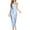 Blue, variant on Horkkom Nightgowns for Women Camisole Maxi Nightdress Floral Halter Long Silky Nightgowns Lounge Satin Pajama Slip Dress