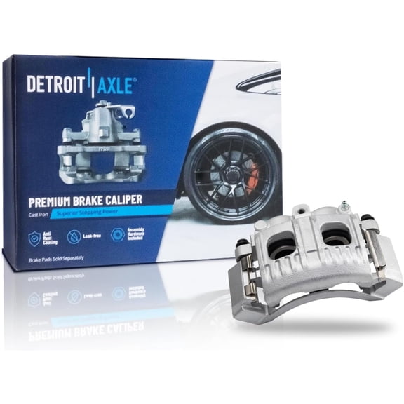 Detroit Axle - Front Right Brake Caliper w/Bracket Replacement for Ford F-150 F-250 HD Lobo Expedition Lincoln Navigator