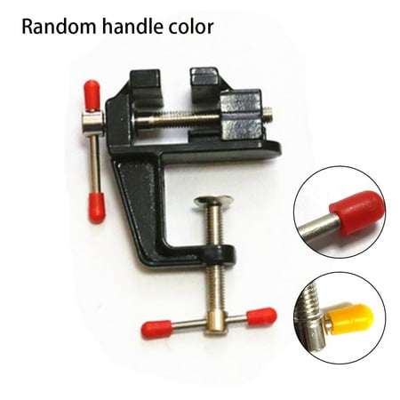 

BAMILL Mini Aluminum Alloy Vise Precision Bench Jewelry Clamp Vice Table Vice DIY Tool