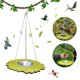 thumbnail image 2 of Comederos para pájaros - Plataforma colgante Comedero para pájaros Plato para bandeja de semillas para atraer pájaros Likrtyny Para estrenar, 2 of 9