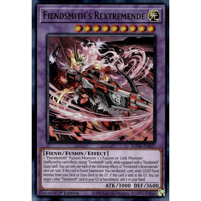 Yu-Gi-Oh! Fiendsmith's Rextremende SUDA-EN037 1.ª Ed.
