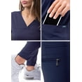 thumbnail image 5 of Adar Pro Movement Booster Scrub Set For Women - Sweetheart V-Neck Scrub Top & Yoga Jogger Scrub Pants, 5 of 7