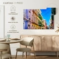thumbnail image 5 of Elephant Stock Colorful San Juan Street Wall Art - Horizontal Canvas Wall Art - Living Room Wall Decor - City Canvas - Pink And Purple Decor - 51" x 34", 5 of 8