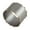 Silver, variant on Saro Lifestyle Dot Rim Iron Napkin Rings (Set of 4) Graphite