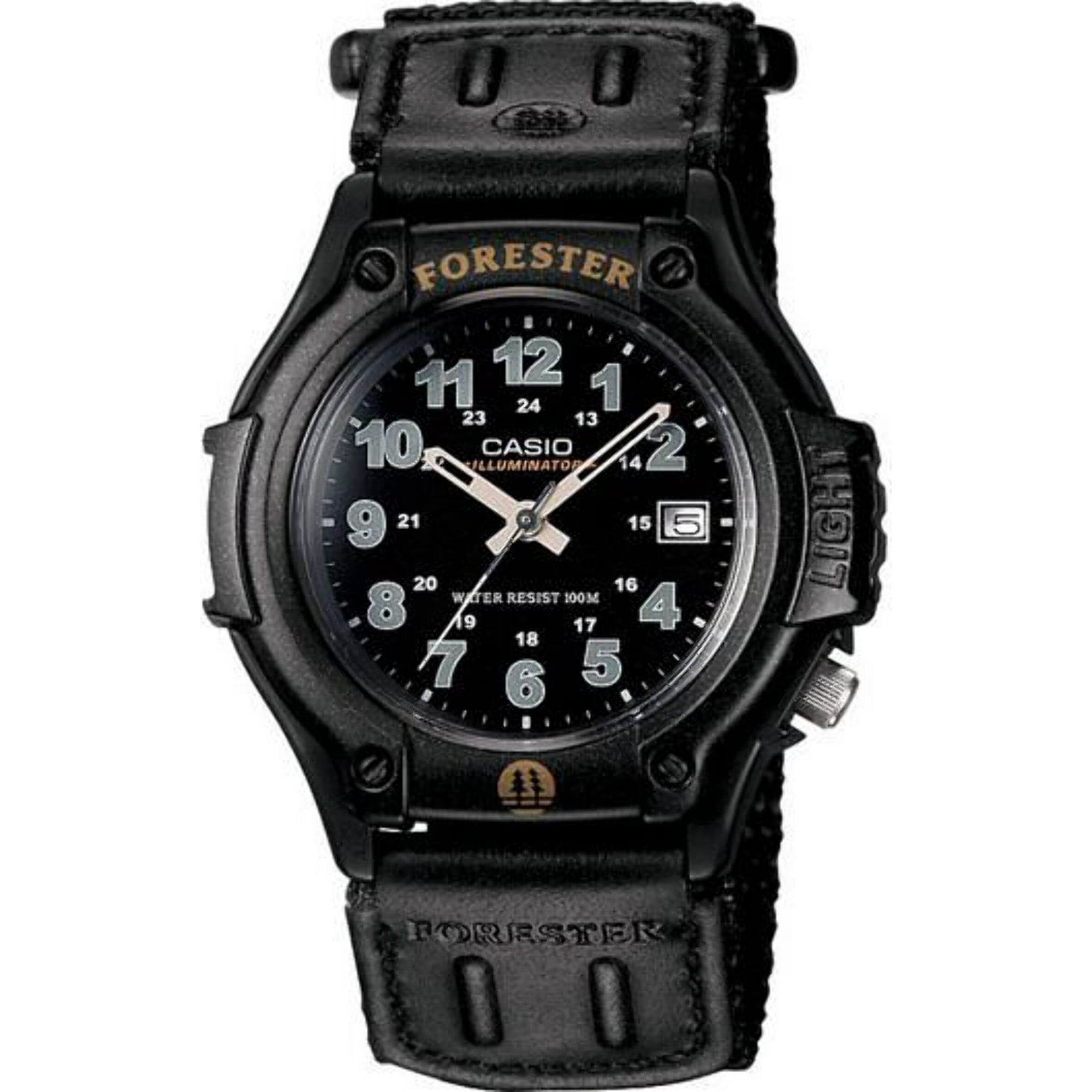 Casio FT500WVB-1B Men's Forester Sports Black Dial Black Resin Watch