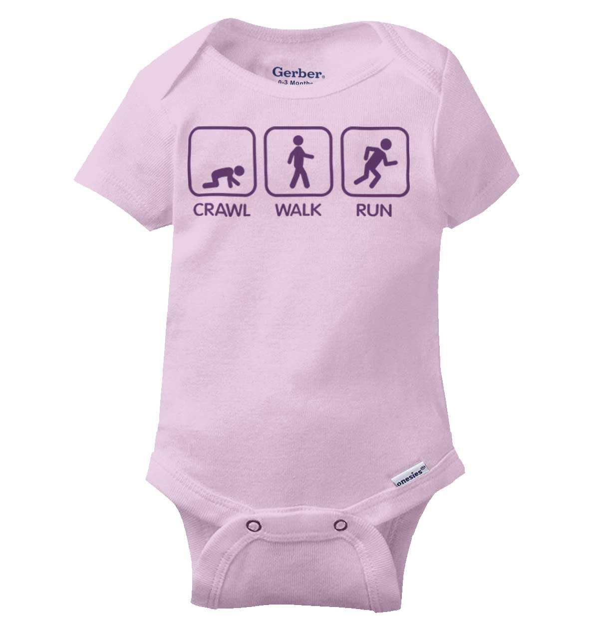 crawl walk fish onesie walmart