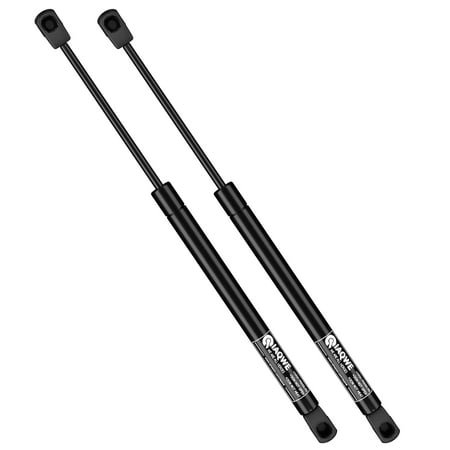 C16-25563 12" 65Lbs/289N Gas Struts Springs Shocks Lift Support for Camper Shell are ATC Snugtop Leer Truck Canopy Topper Rear Window Truck Cap Door Toolbox Lid 2pcs by IAQWE