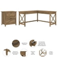 thumbnail image 3 of Key West L Desk with Lateral File Cabinet in Reclaimed Pine - Engineered Wood, 3 of 9