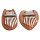 thumbnail image 4 of Tnstrumento Musical Mini portátil de 8 teclas Sapele Plate Kalimba Beginners Thumb Piano Mbira (Love) Ehuebsd Para Estrenar, 4 of 8