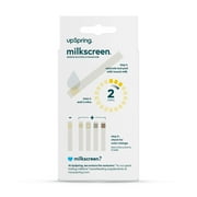 UpSpring Milkscreen Alcohol Detection Test Strips for Breastfeeding, Results in 2 Minutes, 20 Count