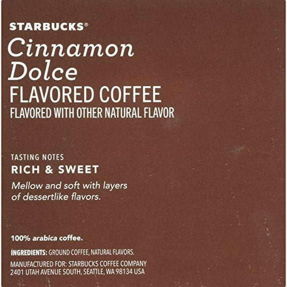 Starbucks Cinnamon Dolce K-Cup for Keurig Brewers (Pack of 18)