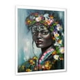 thumbnail image 2 of Designart 'Portrait Of Traditional African American Woman' Modern Framed Art Print, 2 of 4