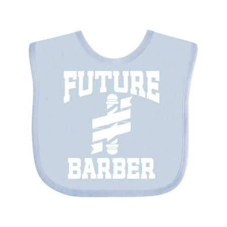 

Inktastic Future Barber Stylist Gift Baby Boy or Baby Girl Bib