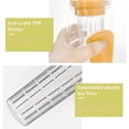 thumbnail image 4 of Bouteille d'Eau Infuseur de Fruits, Bouteilles d'Eau Infusées à Couvercle Rabattable Bouteille d'Eau Moderne Bouteille d'Infusion d'Eau Étanche Bouteilles d'Eau Réutilisables pour le Gym, le Camping et les Voyages, 4 of 7