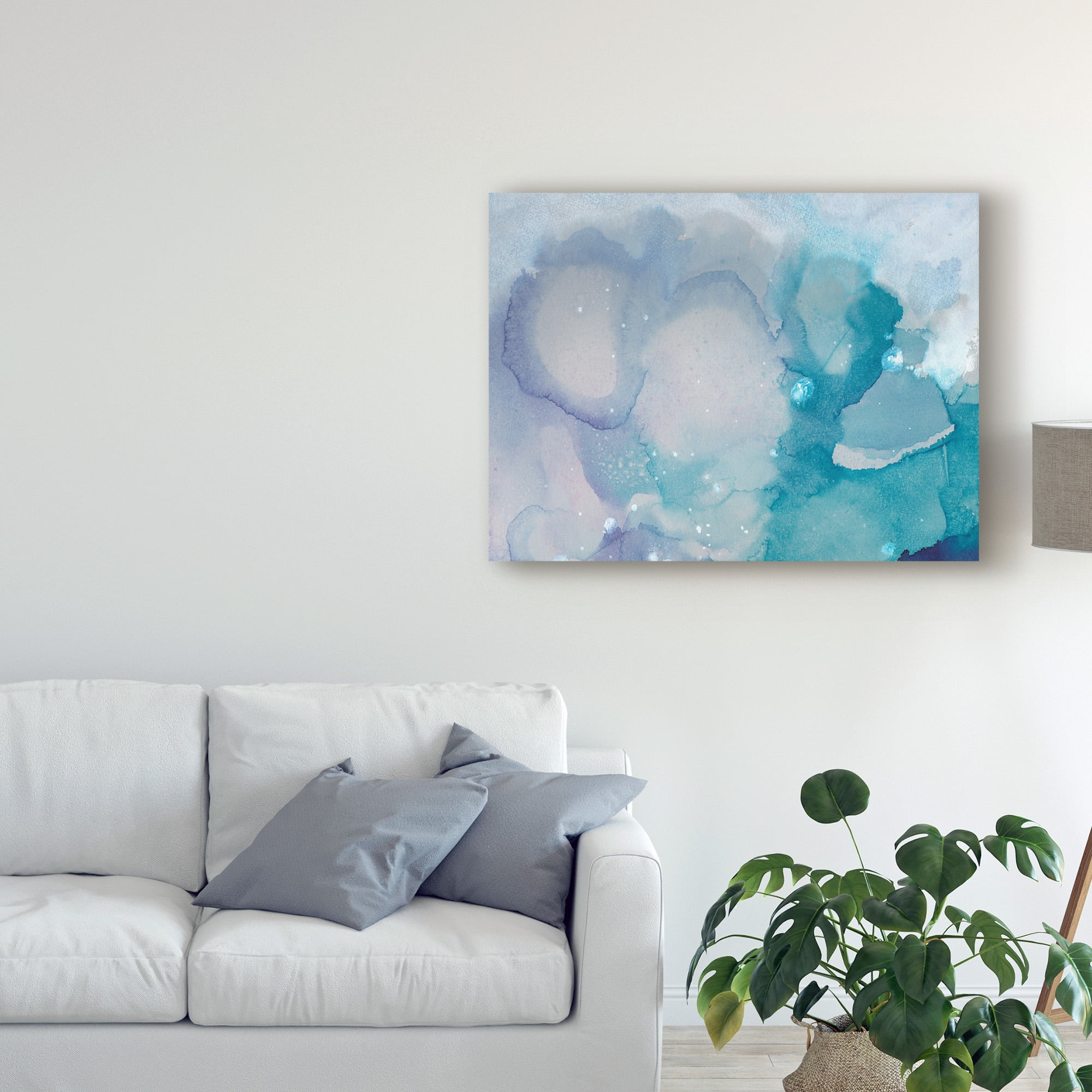 Trademark Fine Art 'Ice Crystals I' Canvas Art by Joyce Combs