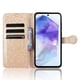 thumbnail image 2 of Funda de piel con estampado de lunares y billetera para Samsung Galaxy A55 5G - Plateada s202412245585, 2 of 5