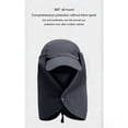 thumbnail image 4 of RYDCOT Sun Hat for Men Women Neck Flap Ponytail Hats,UPF50+ Foldable Sun Cap Sun Protection Hat Summer Outdoor Fishing Hat, 4 of 8