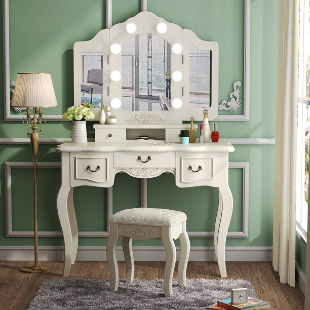 Vintage Makeup Vanity Table Saubhaya Makeup