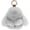 Light Gray, variant on Fluffy Lulu Bunny Keychain, Bunny Rabbit Keychain - Cute fluffy Bag Purse Charm key fob - Animal Lovers Pocketbook Accessory, Cute Rabbit Pompom Charms Gift for Women Christmas