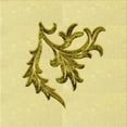 thumbnail image 1 of Ahgly Company Machine Washable Indoor Square Transitional Sun Yellow Area Rugs, 4' Square, 1 of 7