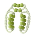 thumbnail image 2 of DYNWAVECA Rouleau de Massage 21 Roues Rouleau de Musculation Polyvalent pour Cuisses Hommes Mollet Vert, 2 of 10