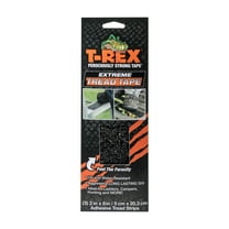 T-Rex Brand Ferociously Strong 2 in. x 8 in. Black Extreme Tread Tape, 3 Pack