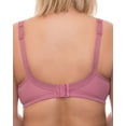 thumbnail image 3 of Underwire Full Coverage Bra Wide Straps Support Panels Plus Size 34 36 38 40 42 44 / C D E F G H I J (42H, Dusty Pink), 3 of 3