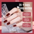 thumbnail image 2 of Set de esmaltes de uñas MEFA Jelly Gel 12 colores para mujeres y niñas, 2 of 9