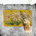 thumbnail image 5 of Yellow Flowers Floral Daisy Spring Doormat, Seasonal Summer Home Decor Low-Profile Switch Rug Door Mat Floor Mat for Indoor Outdoor 17x29 Inch, 5 of 5